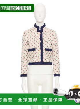 香港直邮VALENTINO 女士西服 BCJ3Q79LGBDR SS2025 白色 长袖休闲