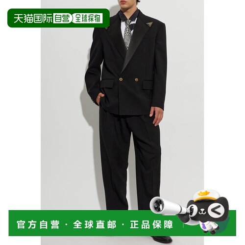 香港直邮VERSACE 男士西服 10269651A183051B000 AW2026 黑色
