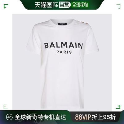 香港直邮BALMAIN 女士T恤 BF1EF005BB02GAB-80