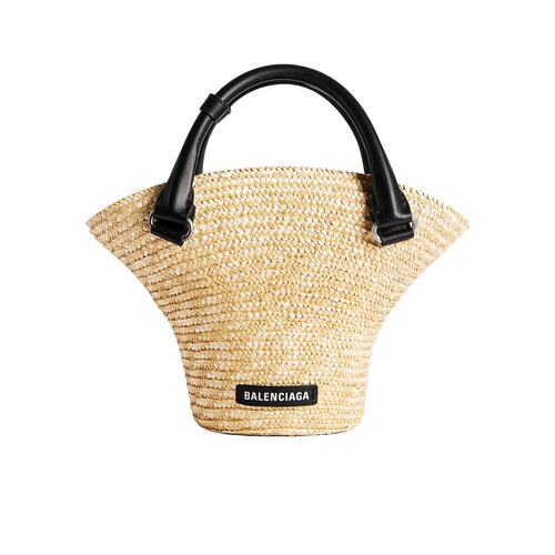 Balenciaga 沙滩迷你托特单肩包 7441392AAG0