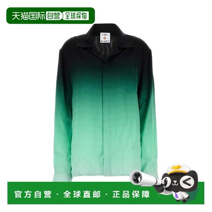 1h可退 香港直邮Casablanca 女士 多色真丝衬衫 UWPF25SH00603GRA