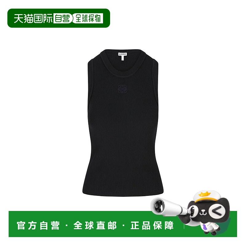 1h可退 香港直邮LOEWE 女士T恤 S359Y55K511100P26 SS2026 黑色 L