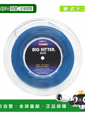 日本直邮独特网球线 卷线等 Tona Big Hitter Blue200m 卷线 BHB-