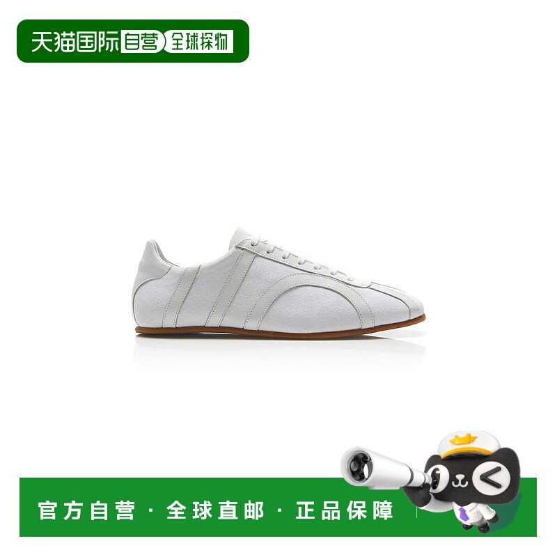 1h可退 香港直邮TOTÊME 女士 帆布运动鞋 white白色 舒适时尚,运动鞋new,运动休闲鞋,淘宝优惠券,粉丝福利购,淘宝优惠卷