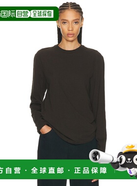 1h可退 香港直邮潮奢 The Row 女士 Amia 上衣 10450K692 brown棕