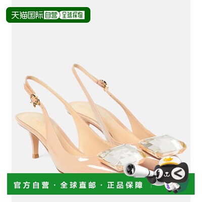 香港直邮Gianvito Rossi 吉安维托 罗西 女士 Jaipur 55 漆皮露跟