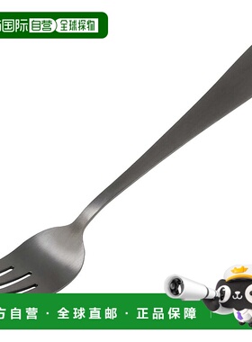 【日本直邮】鹿牌 餐具叉 餐叉 不锈钢 黑色 UW-2049户外