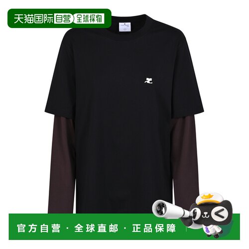1h可退 香港直邮COURREGES 女士T恤 326JTS263JS0233B269 AW2026