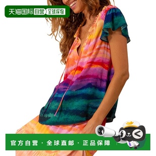 Faith女式 衬衫 飞袖 Hale 时尚 Bob 美国奥莱直发短袖 自营 多色