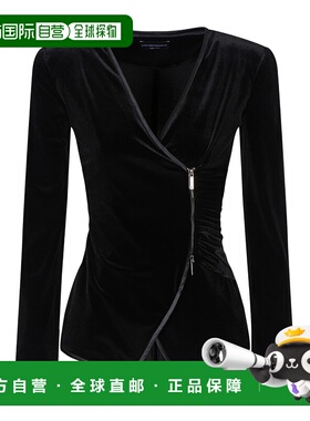 香港直邮Emporio Armani 长袖休闲夹克 EW003405AF14011上衣女装