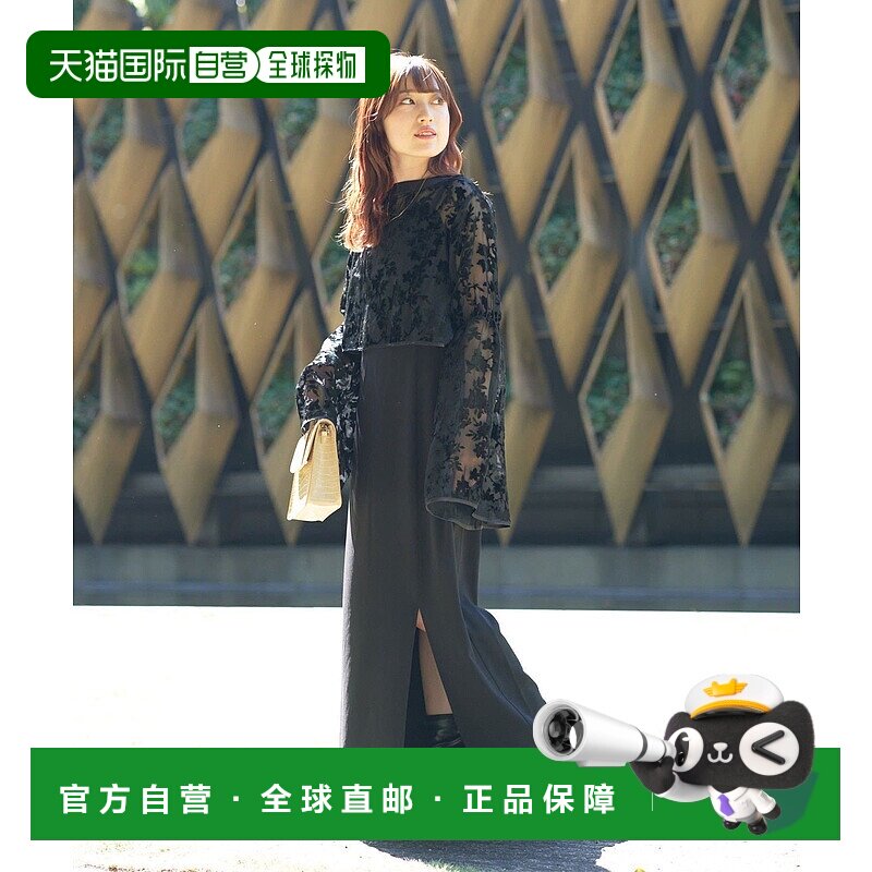 1h可退 日本直邮CIAOPANIC 女士2WAY花卉贝罗罗外套连衣裙 CPZ105