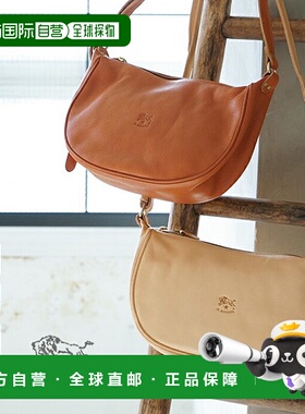 日本直邮IL BISONTE 月牙形单肩包Ssize月牙形单肩包小号