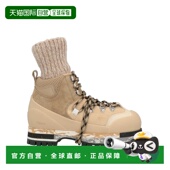 蔻依 舒适时尚 女士 香港直邮Chloe 脚踝靴 beige米色 短靴厚底鞋