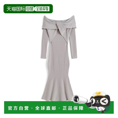 日本直邮日潮 GRL扭肩美人鱼长款连衣裙dr807长裙鱼尾裙