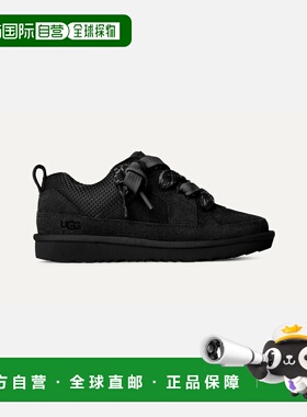 自营欧洲直邮UGG Lo Lowmel儿童黑色运动鞋