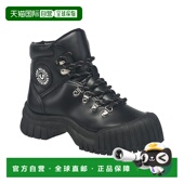 黑色 自营True 女靴美国直发奥莱 Chris 系带靴 Religion 女款