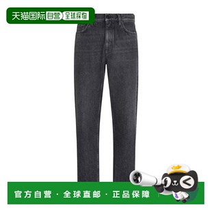 杰尼亚直筒裤 香港直邮Zegna 男装 棉质牛仔裤 UGL66A2508E ROCCIA