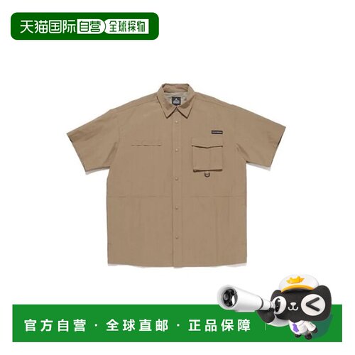 日本直邮TARAS BOULBA 半袖衬衫 灰褐色户外