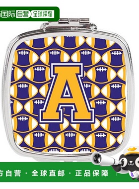 自营 Carolines Treasures CJ1064-ASCM 字母 A 足球紫色和正品