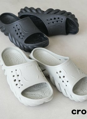 日本直邮208170crocs ECHO SLIDE Echo 拖鞋男女通用