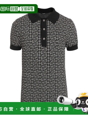 香港直邮Balmain 短袖Polo衫 CH1GB020KB03针织