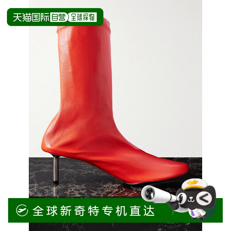 1小时内可退 香港直邮Jil Sander 吉尔 桑达 女士 皮质短靴 J16WU