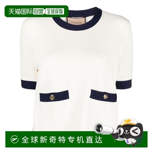 742962XKC769329 1小時(shí)內(nèi)可退 香港直郵GUCCI 女士針織毛衣 AW202