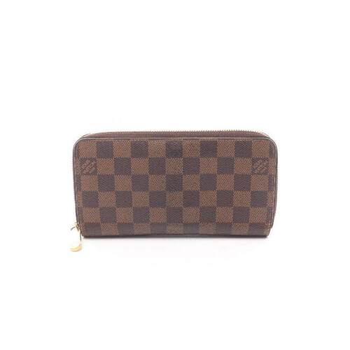 日本直邮中古LV路易威登女B级9新wallet钱包涂层/防水帆布长钱包