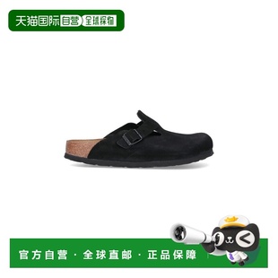 香港直邮birkenstock 勃肯 男士 皮质平底穆勒鞋 660473B女鞋