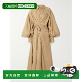 香港直邮1h可退 褶皱棉质府绸中长缠 Rebellion ZIMMERMANN 女士