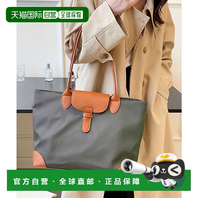 日本直邮florge 轻便翻盖皮革女士托特包/办公包 FL8218AW06286