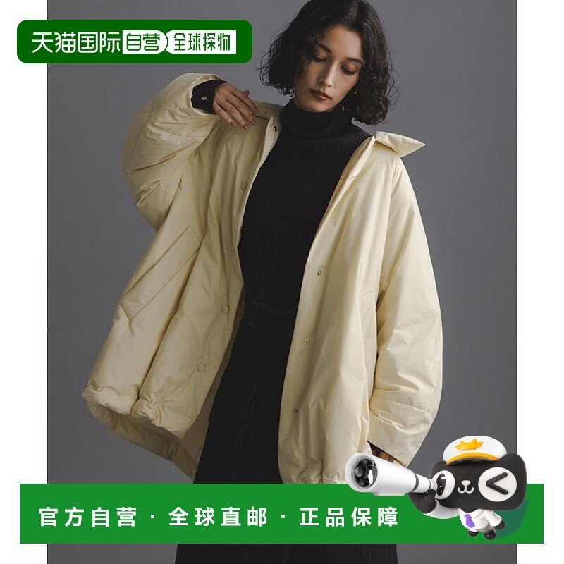 日本直邮NANO universe 西川羽绒中长款后褶外套 NA103EW106195