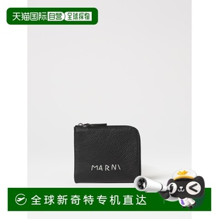 香港直邮潮奢 玛尼 1小时内可退 Marni PFMI0095Q0 男士 徽标钱包