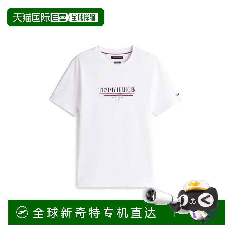 1h可退 香港直邮Tommy Hilfiger 汤米 希尔费格 男士 合体款徽标T
