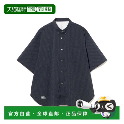 日本直邮FreshService 男士 夏装短袖衬衫 透气西沙卡布料 110117