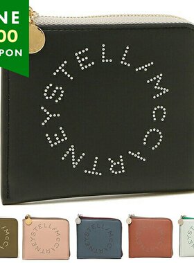 日本直邮Stella McCartney 零钱包可拆卸徽标女士 700253