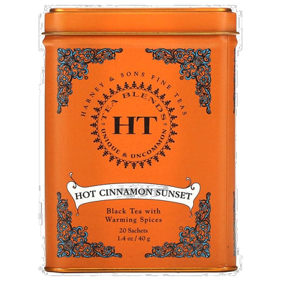 香港直发Harney & Sons哈尼 桑尔丝肉桂落日清茶香甜辛辣40g红茶