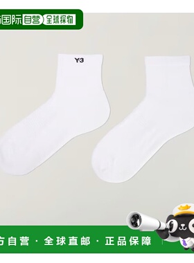 香港直邮ADIDAS & Y3 女士袜子 JZ6274WHITE AW2025 白色 Y-3 CL