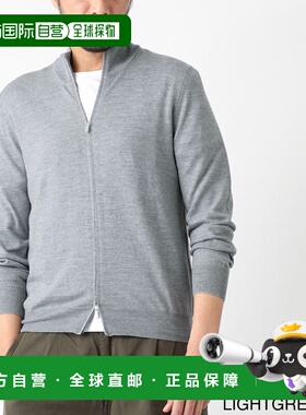 日本直邮Gran Sasso 男士拉链针织开衫 驾驶针织款 55144 14290 0