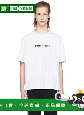 香港直邮Palm Angels 棕榈天使 男士 圆领短袖T恤 PMAA089S24JER0