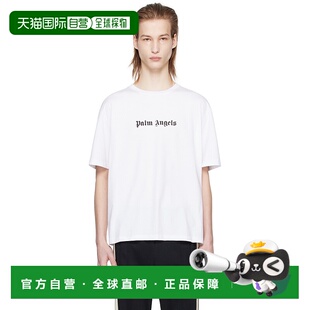 香港直邮Palm Angels 棕榈天使 男士 圆领短袖T恤 PMAA089S24JER0