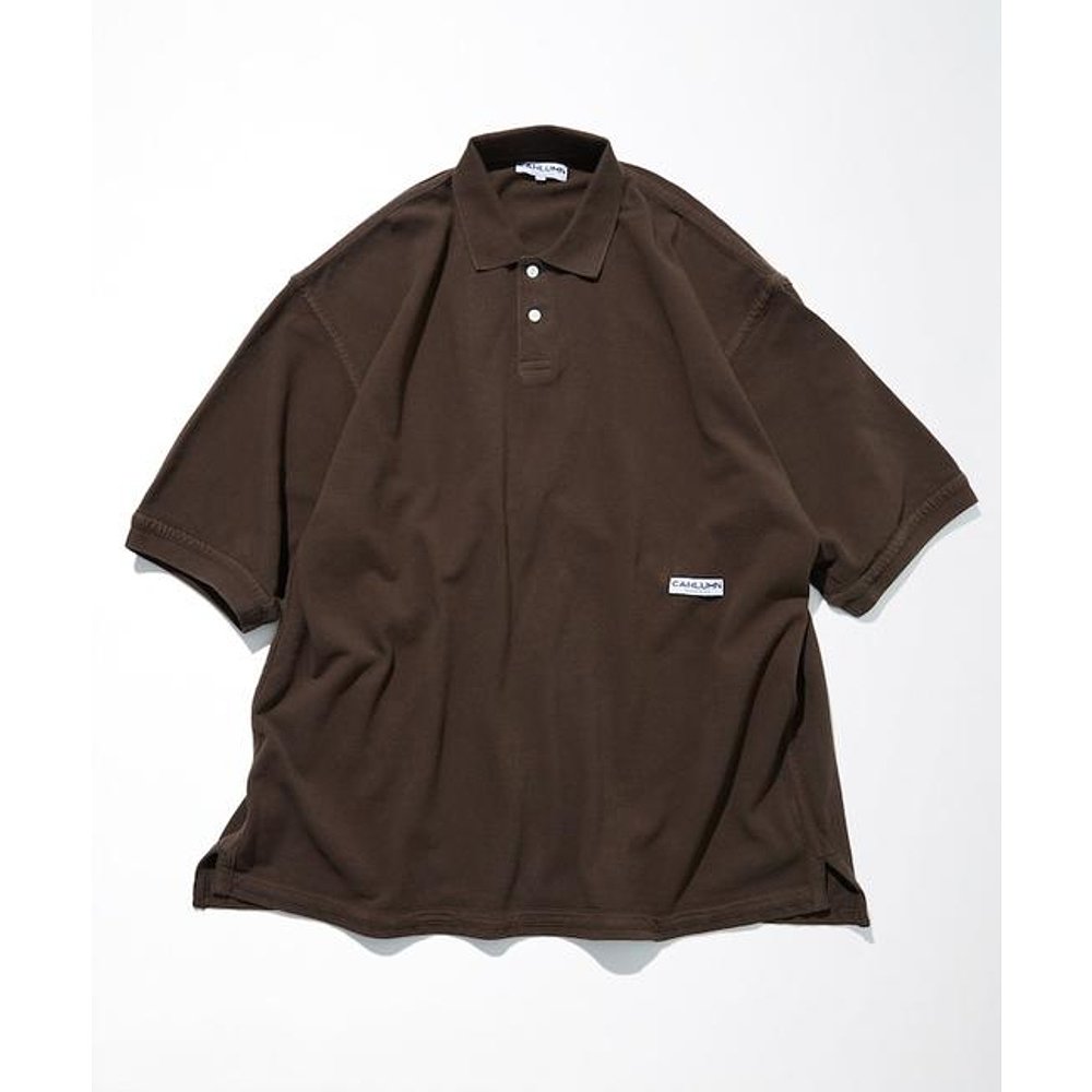 CAHLUMN 染色Polo衫 T恤