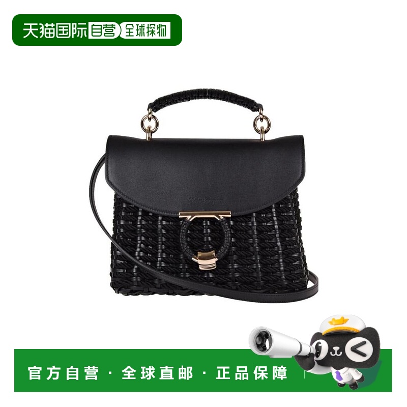 香港直邮Salvatore Ferragamo 编织手提包 21H638