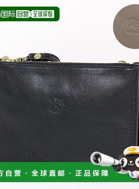 日本直邮IL BISONTE CLUTCH BCL022 PV0001 BK128B GY107B 单肩包