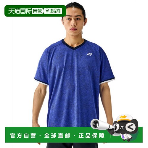 日本直邮Yonex 男士比赛T恤 运动服装 [10672]短袖速干网球服