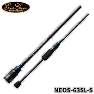 日本直邮EVERGREEN 小型路亚竿 海神咸感 Neo NEOS-63SL-S