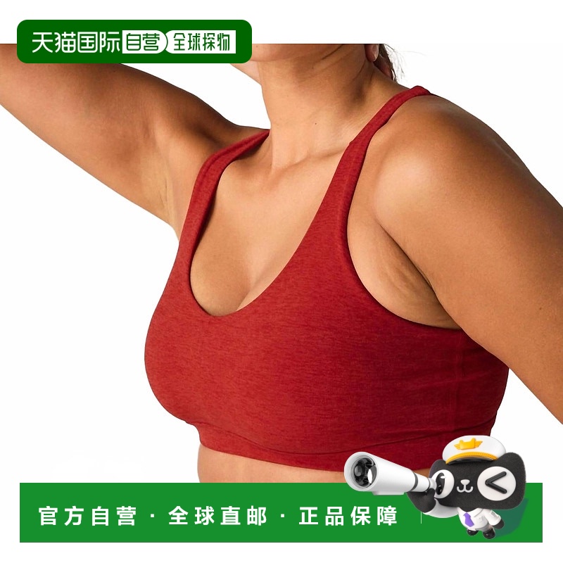 自营 beyond yoga宝石红Spacedie Embody文胸-宝石红 美国奥莱直