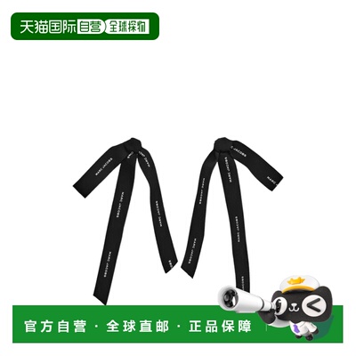 香港直邮MARC JACOBS 女士发饰 2P6JER001J61047 CO 黑色 丝带耳