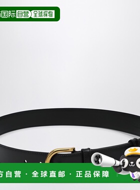 香港直邮Prada 普拉达 女士 黑色皮革皮带 1CS130X72F0002