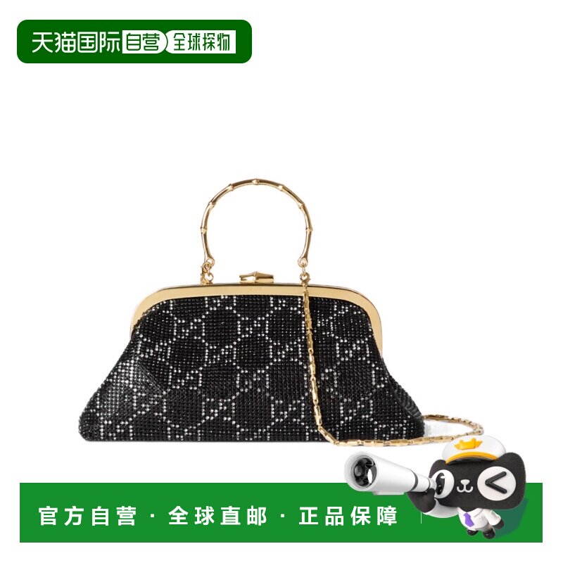 香港直邮Gucci 中号水晶晚宴单肩包 863175GAAGF